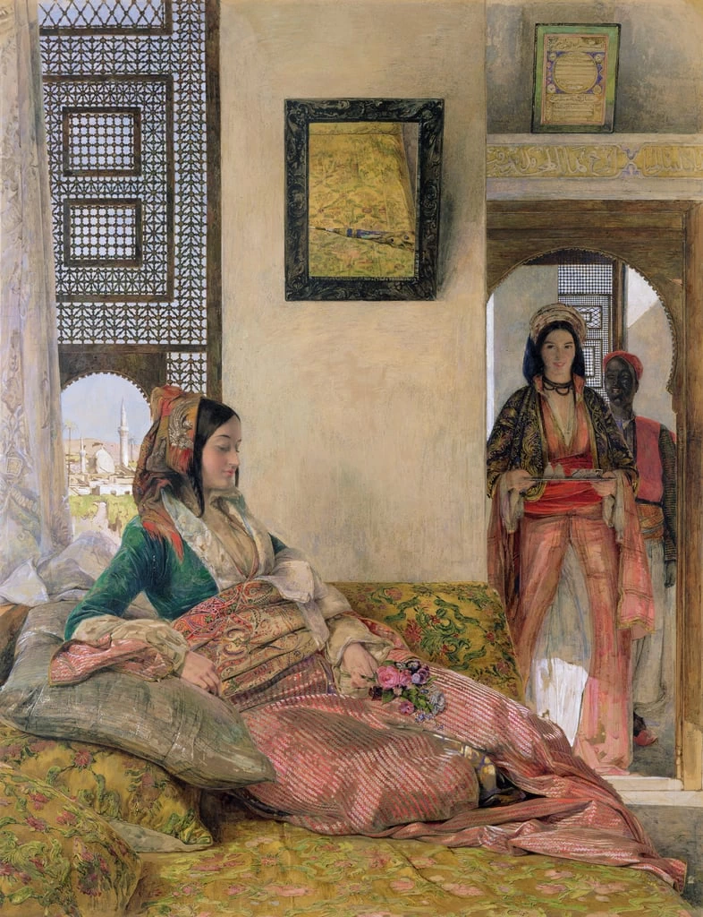 La vita nell'harem al cairo - Victoria & Albert Museum, London